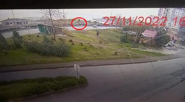 Rize'de 2 gencin öldüğü kaza, kamerada