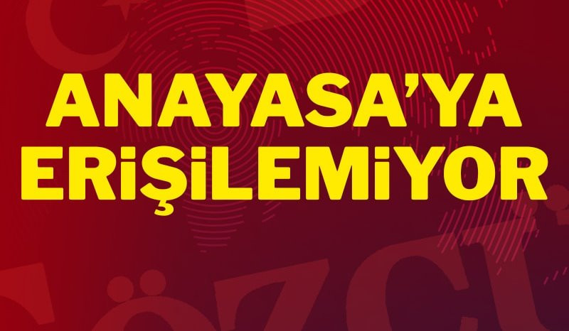 Anayasa Mahkemesi'nin sitesine erişilemiyor