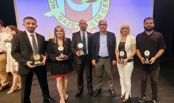 Trabzon'da, DHA'ya 5 ödül