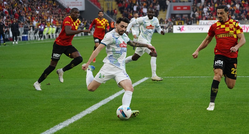 GÖZTEPE RİZESPOR''U ELİ BOŞ GÖNDERDİ