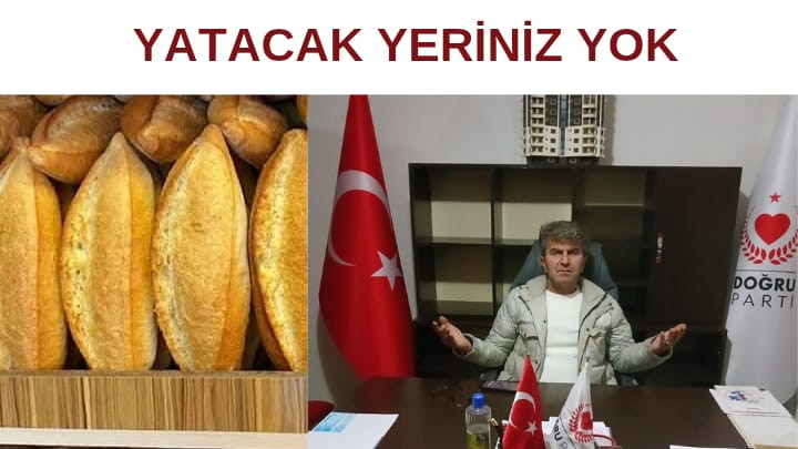 RİZE'DE BAŞKANIN İSYANI YATACAK YERİNİZ YOK