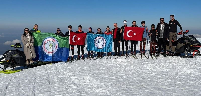 RİZE'DE KAYAK KOŞU TAKIMI HAZIRLIKLARA BAŞLADI