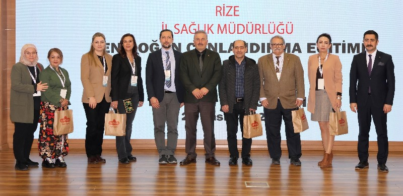 RİZE'DE YENİDOĞAN CANLANDIRMA EĞİTİMİ