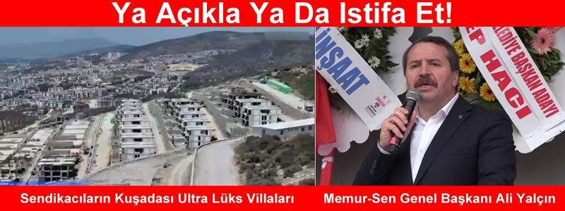 Ya Açıkla Ya Da İstifa Et!